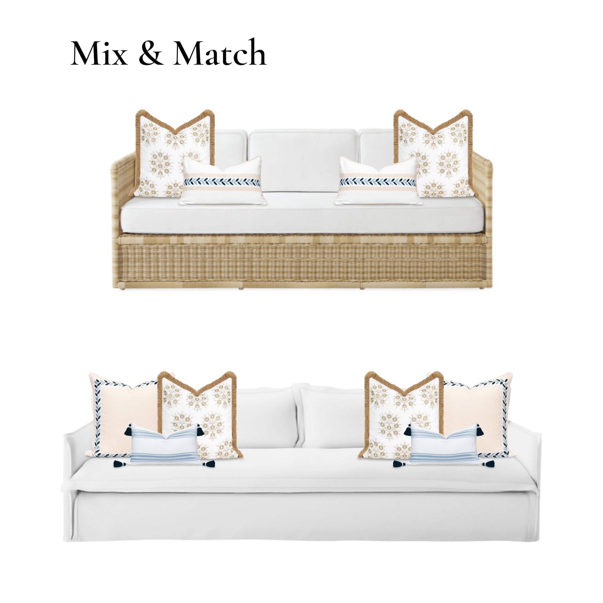 Neutral Tan Pillow Cover