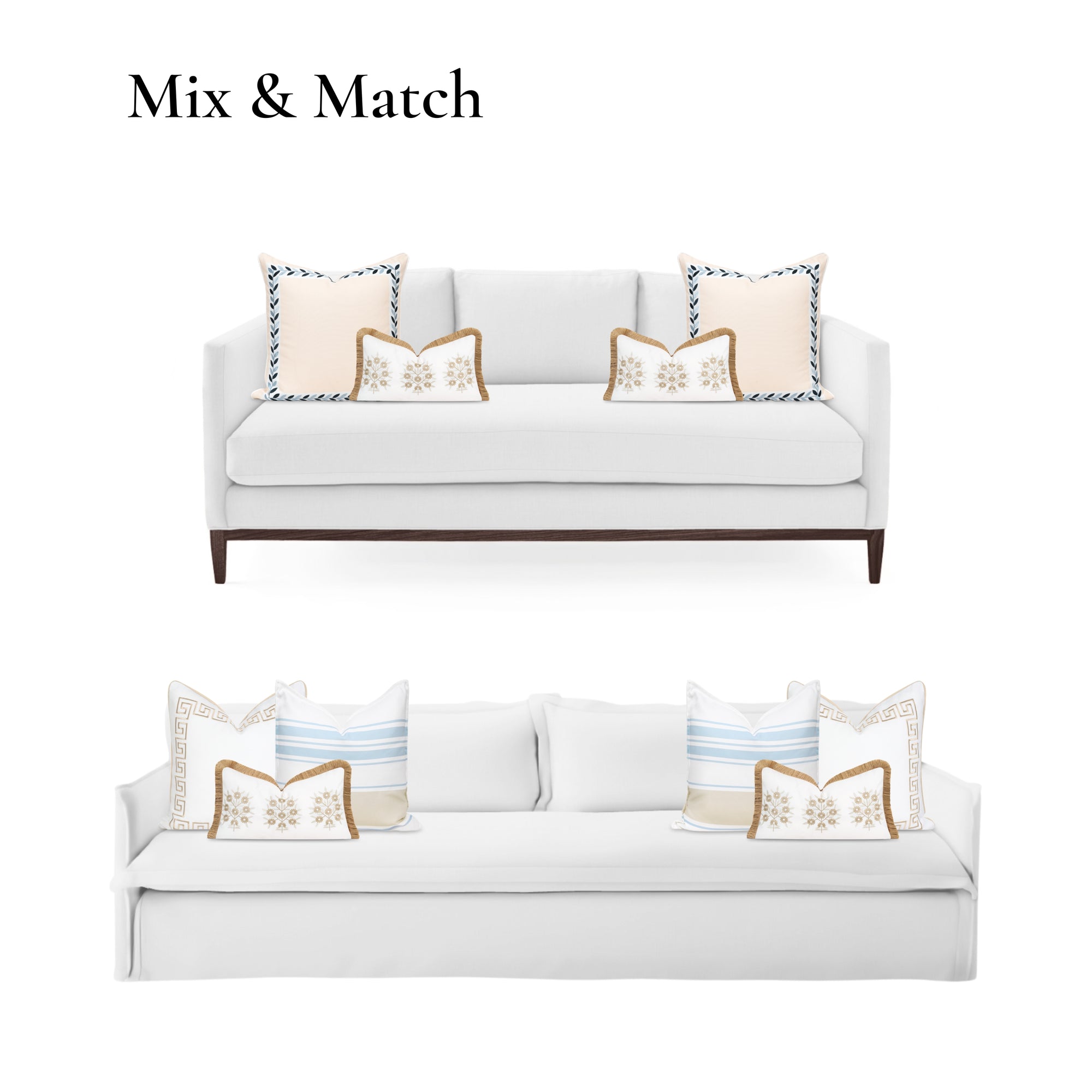 Neutral Tan Pillow Cover