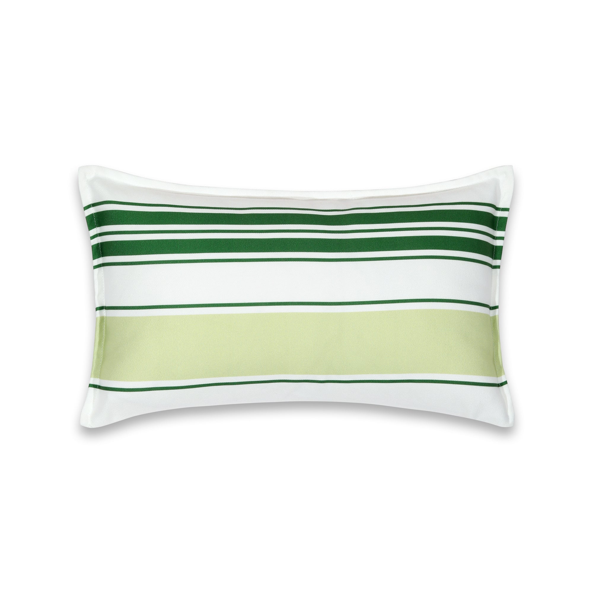 Hofdeco Lumbar Pillow Inserts Set Of 2 - 13x21 Inches, Water Resistant, Fits 12x20 Covers, White