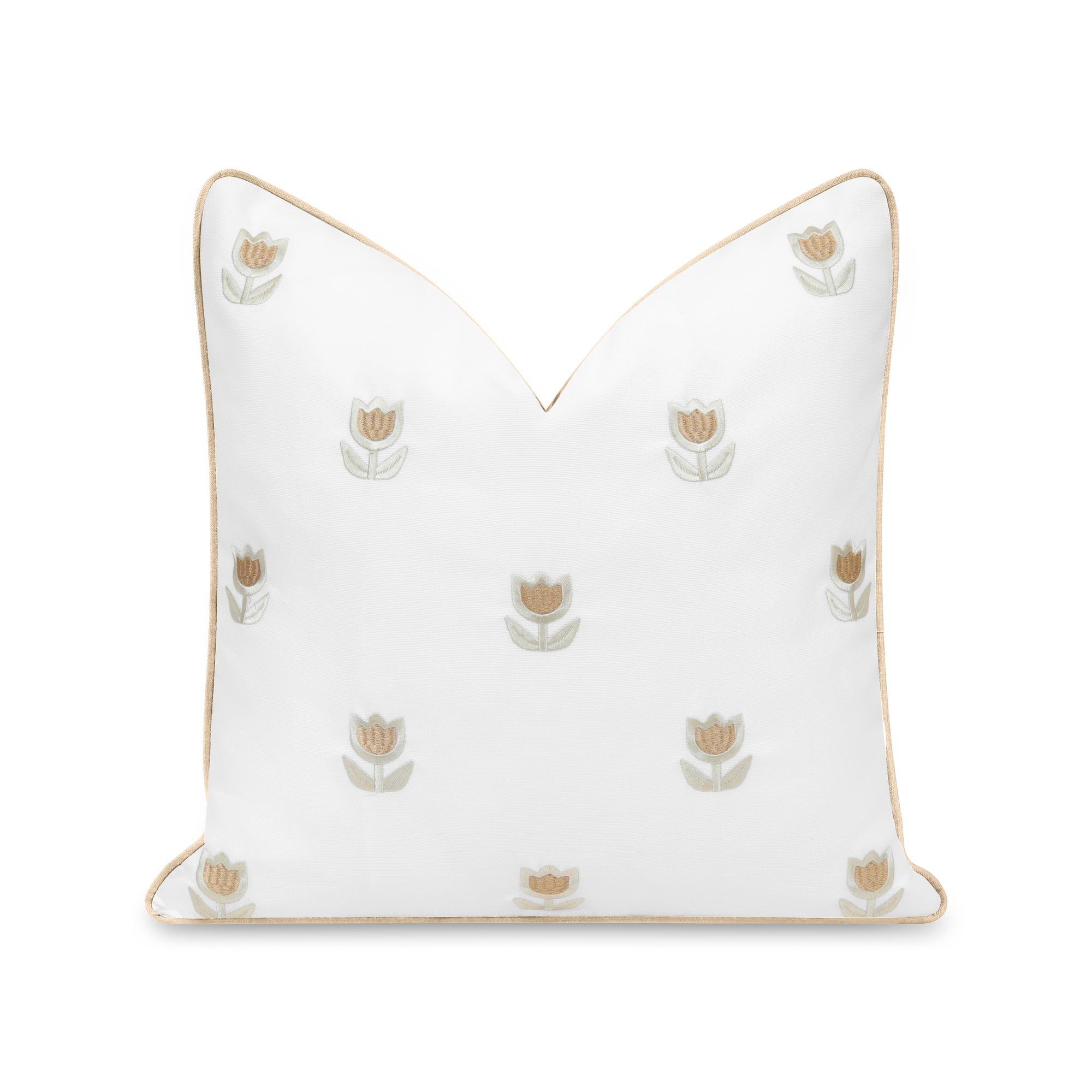 Floral Throw Pillow Cover