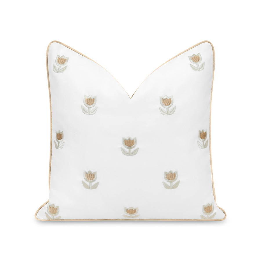 Floral Throw Pillow Cover