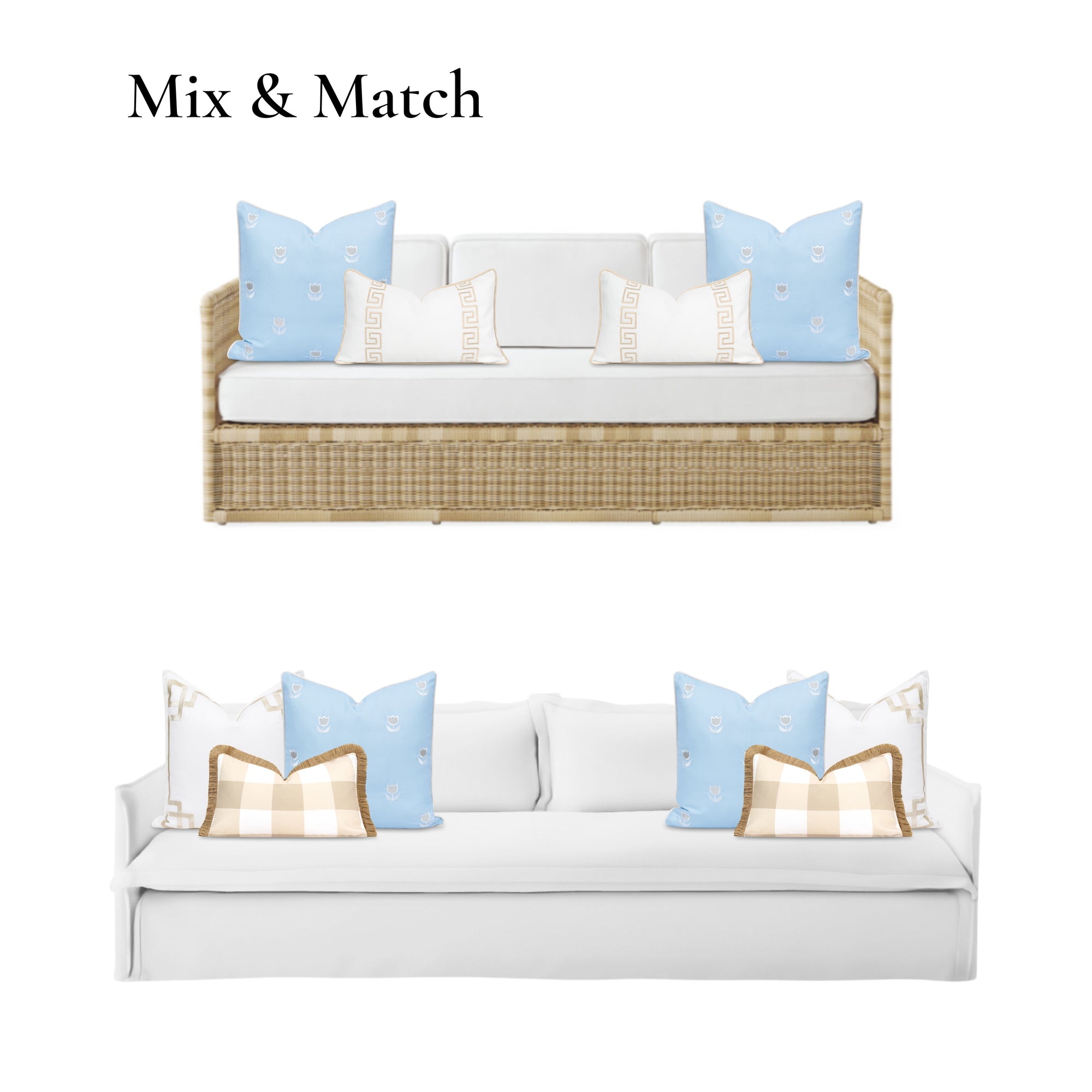 Coastal Pillow Cover