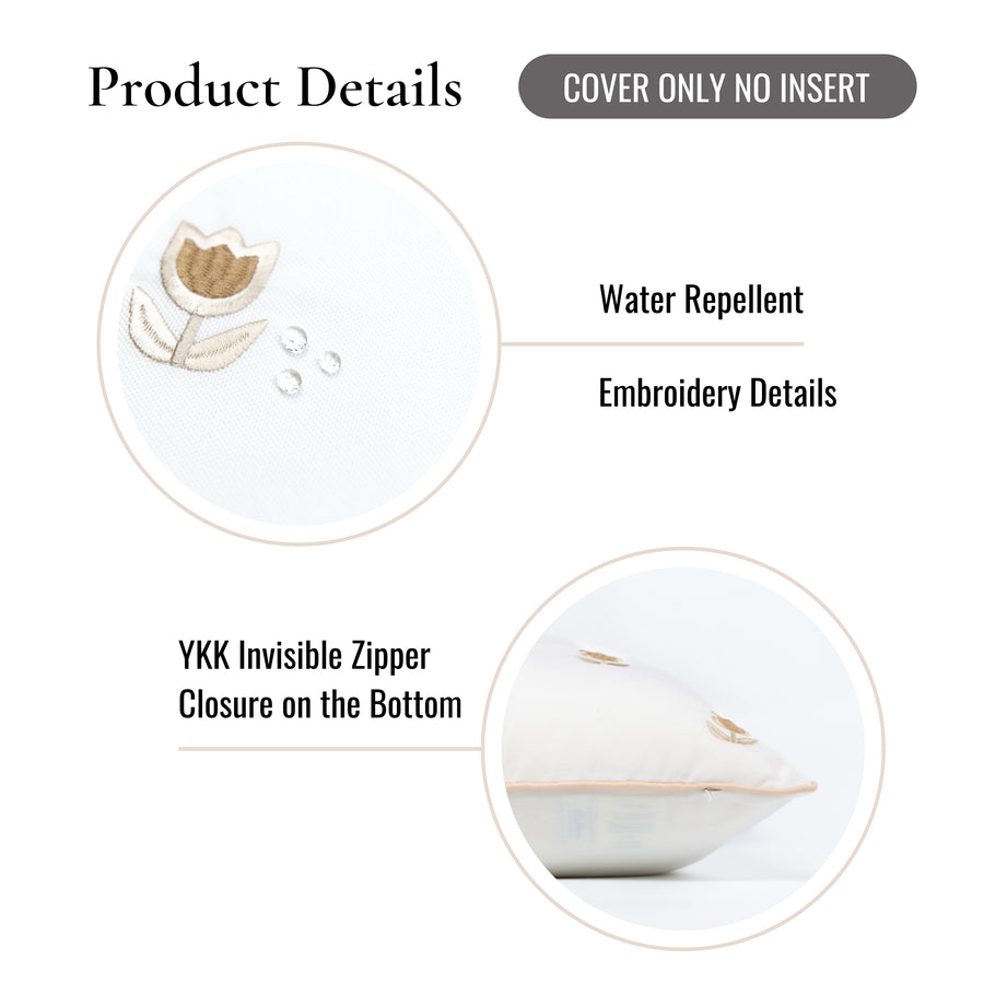 Tan Pillow Cover