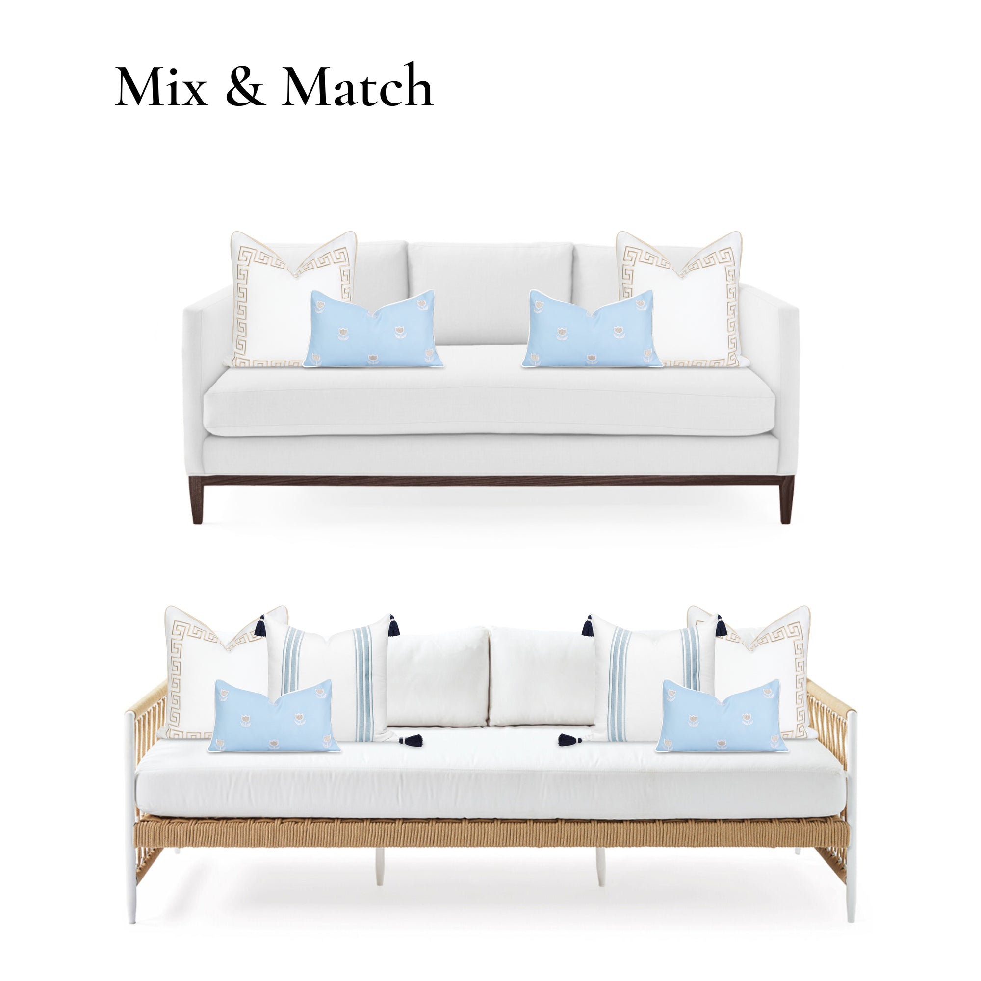 Coastal Pillow Cover