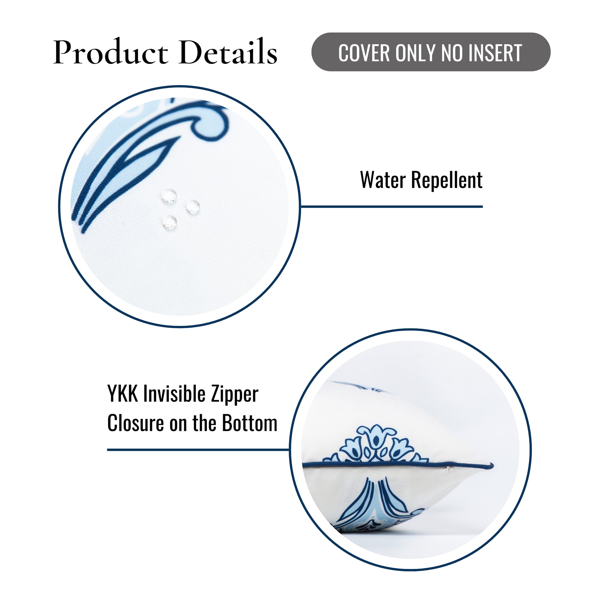 Weather Resistant Pillow Cover