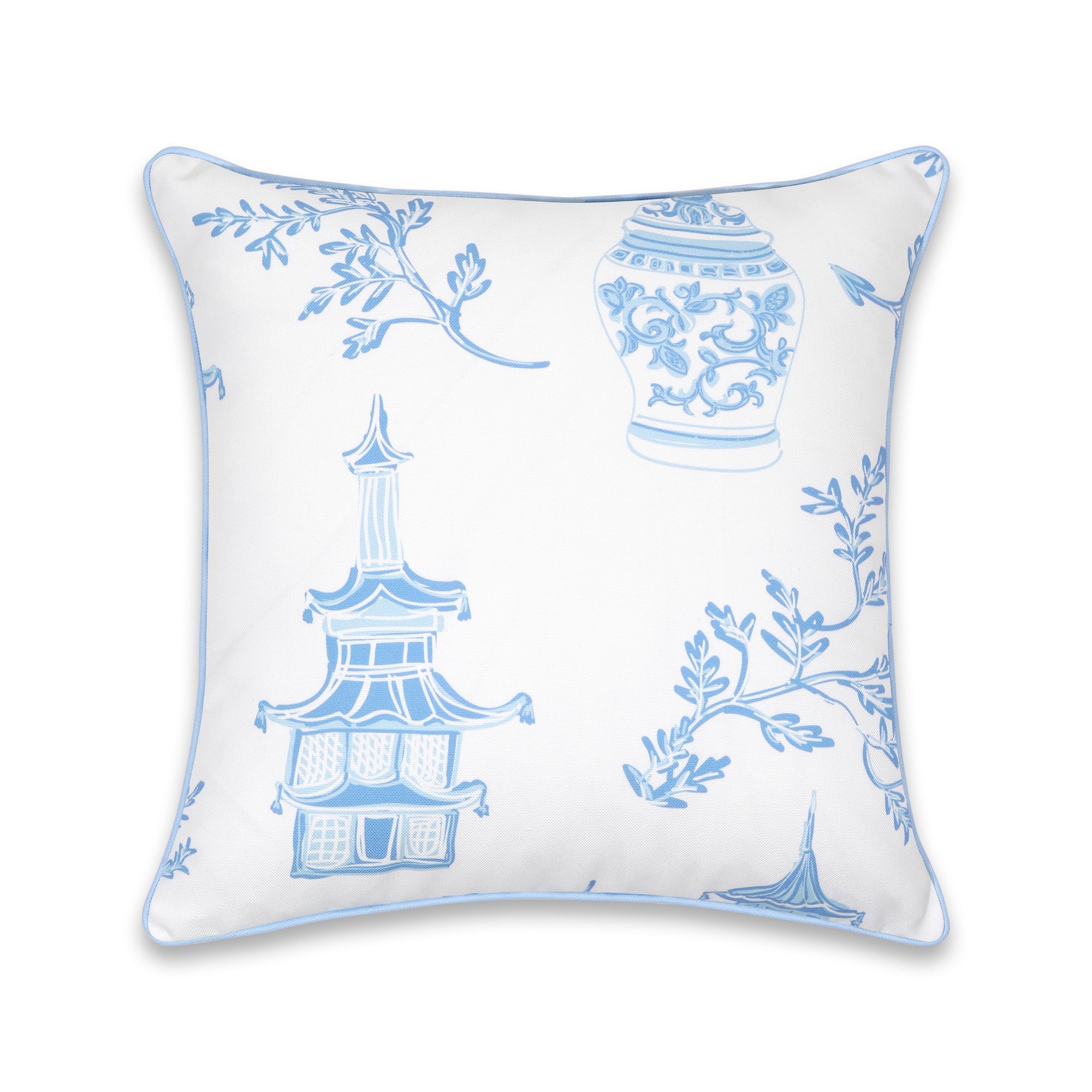 Chinoiserie Pillow Cover