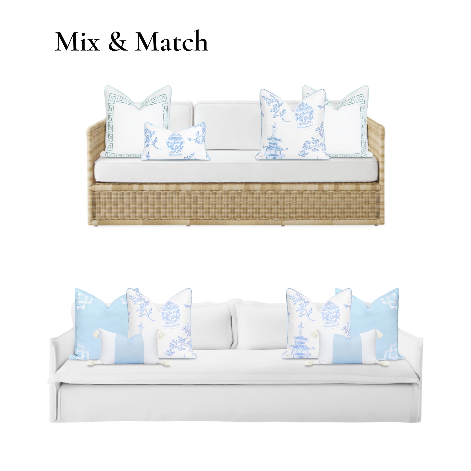 Coastal Pillow Cover