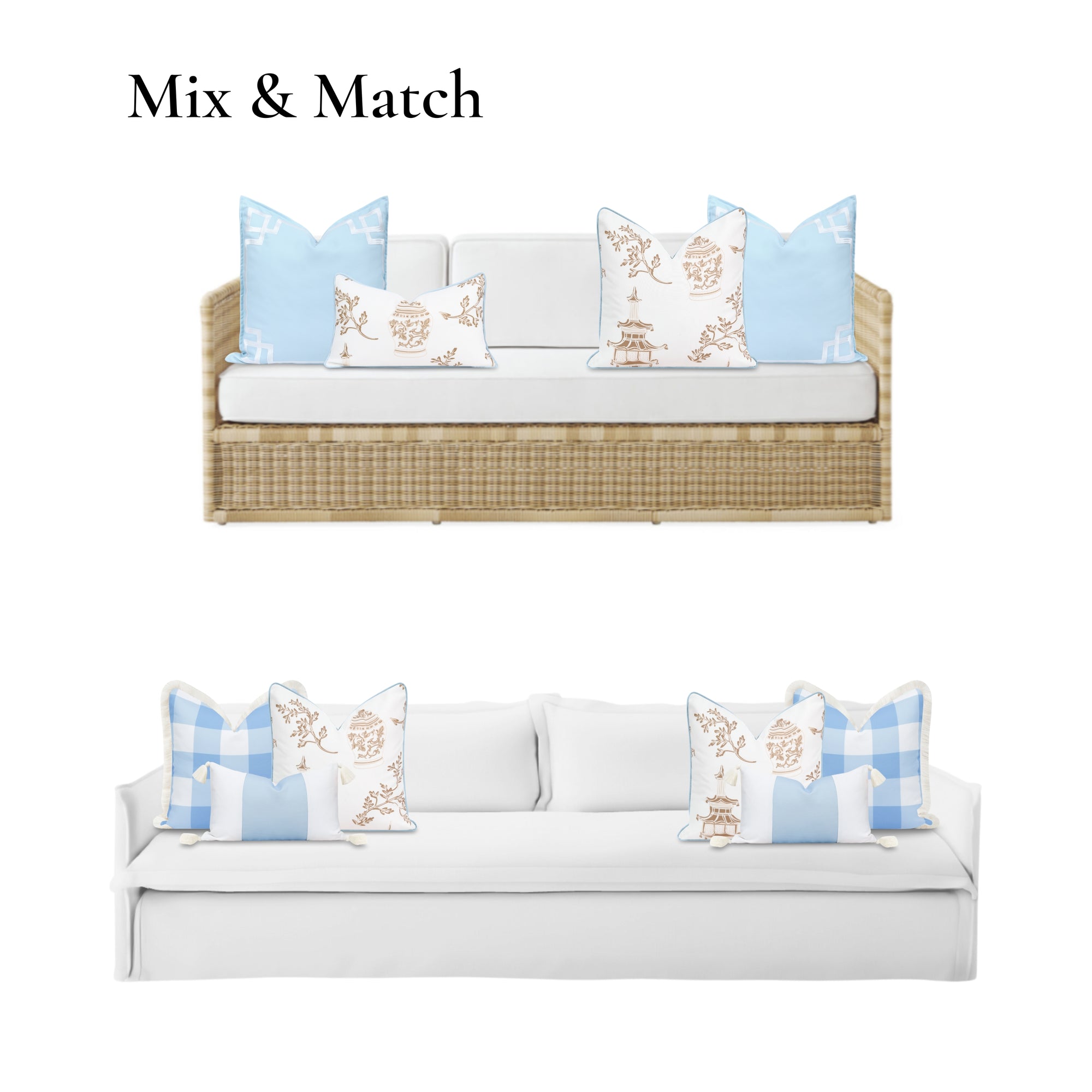 Coastal Pillow Cover