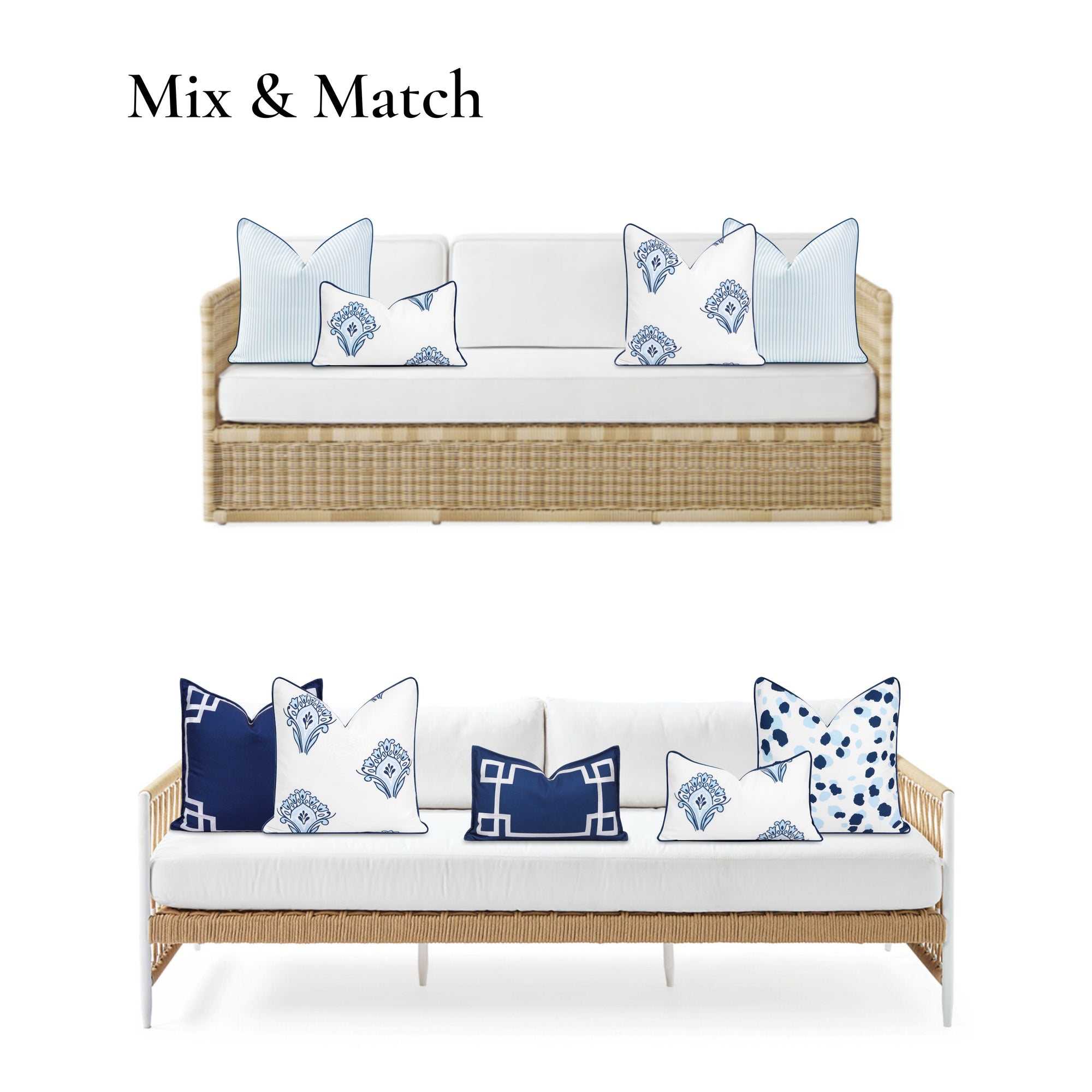 Coastal Pillow Cover