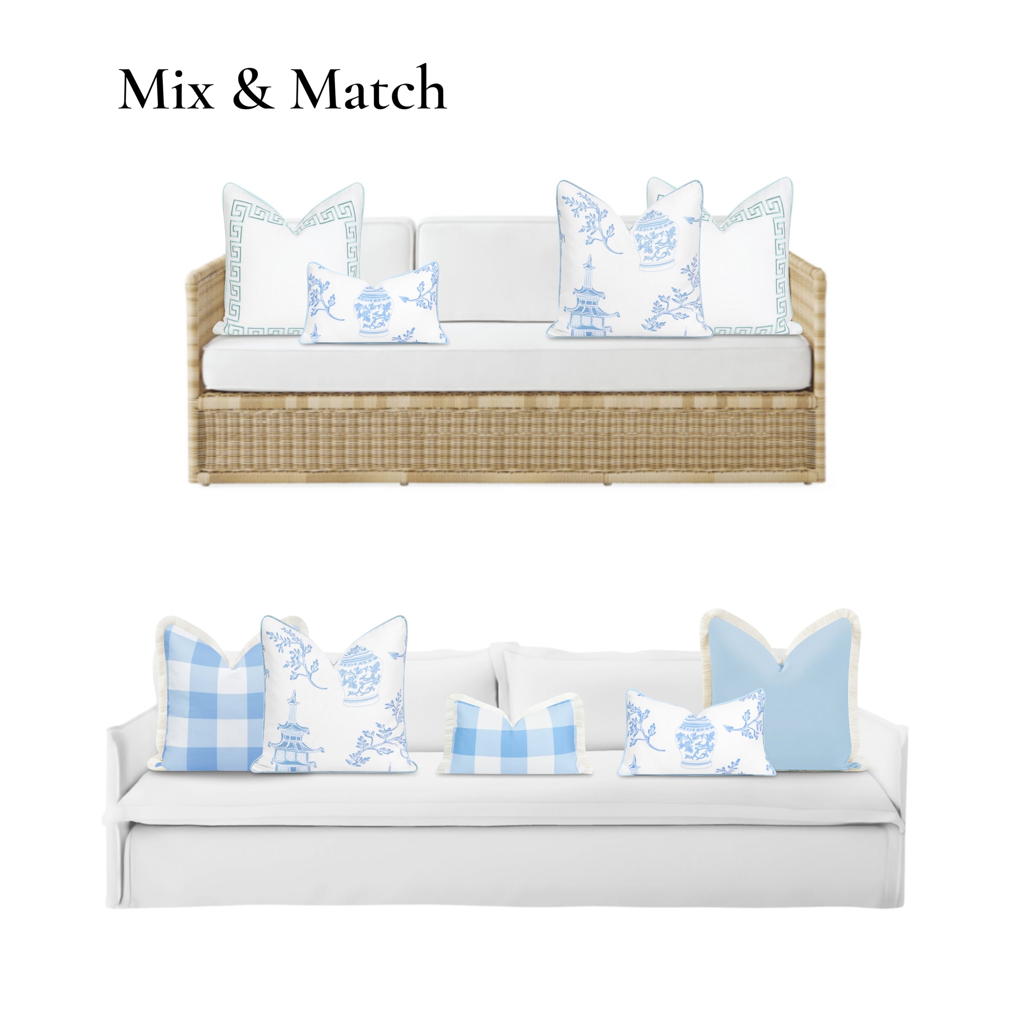 Coastal Pillow Cover