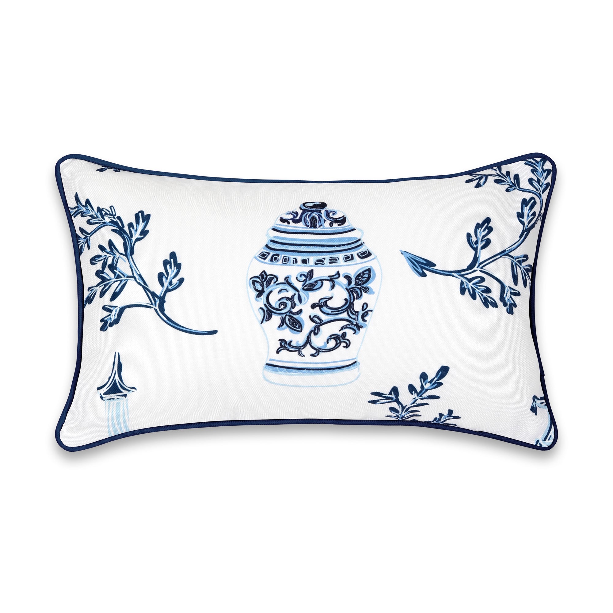 Chinoiserie Pillow Cover