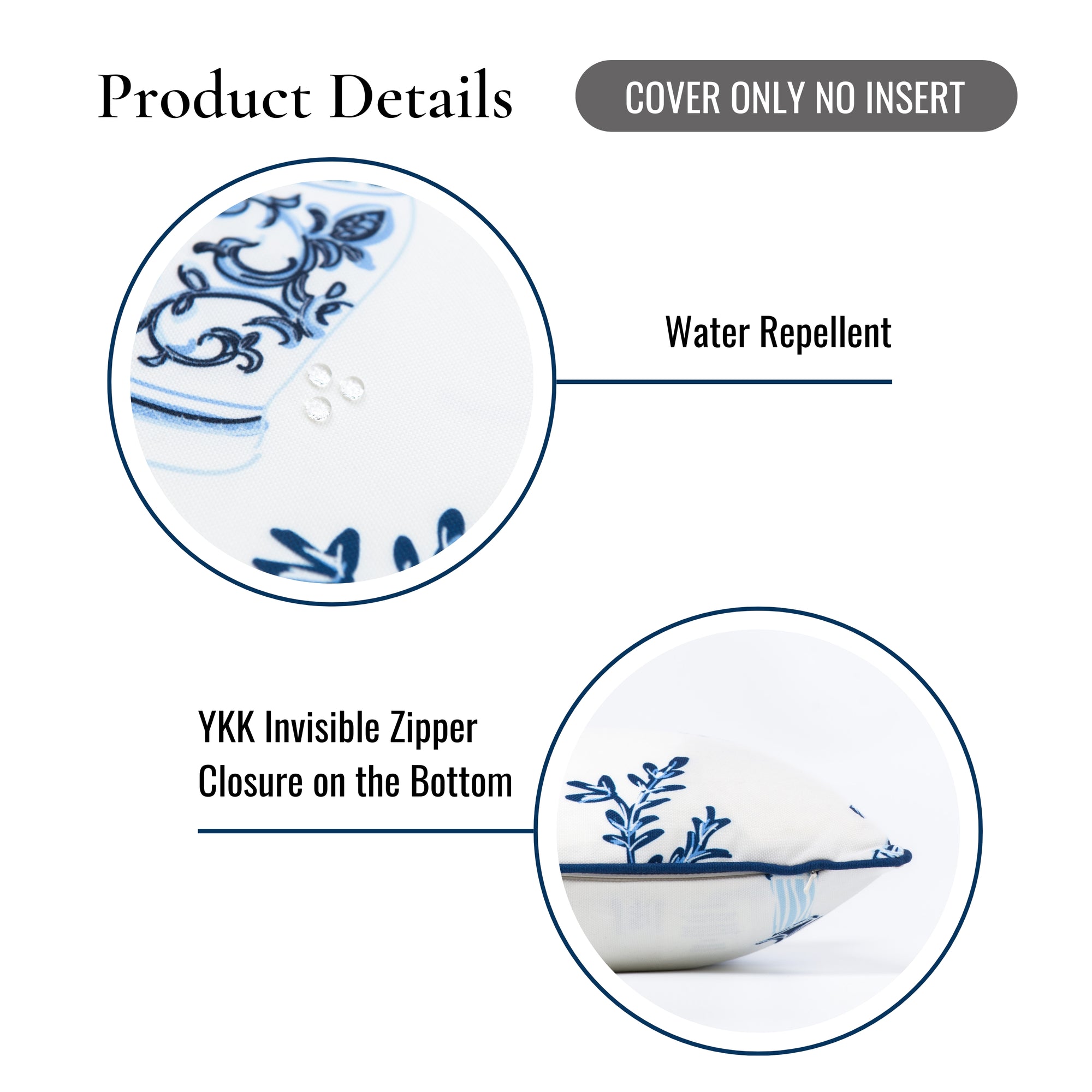 Chinoiserie Outdoor Pillow