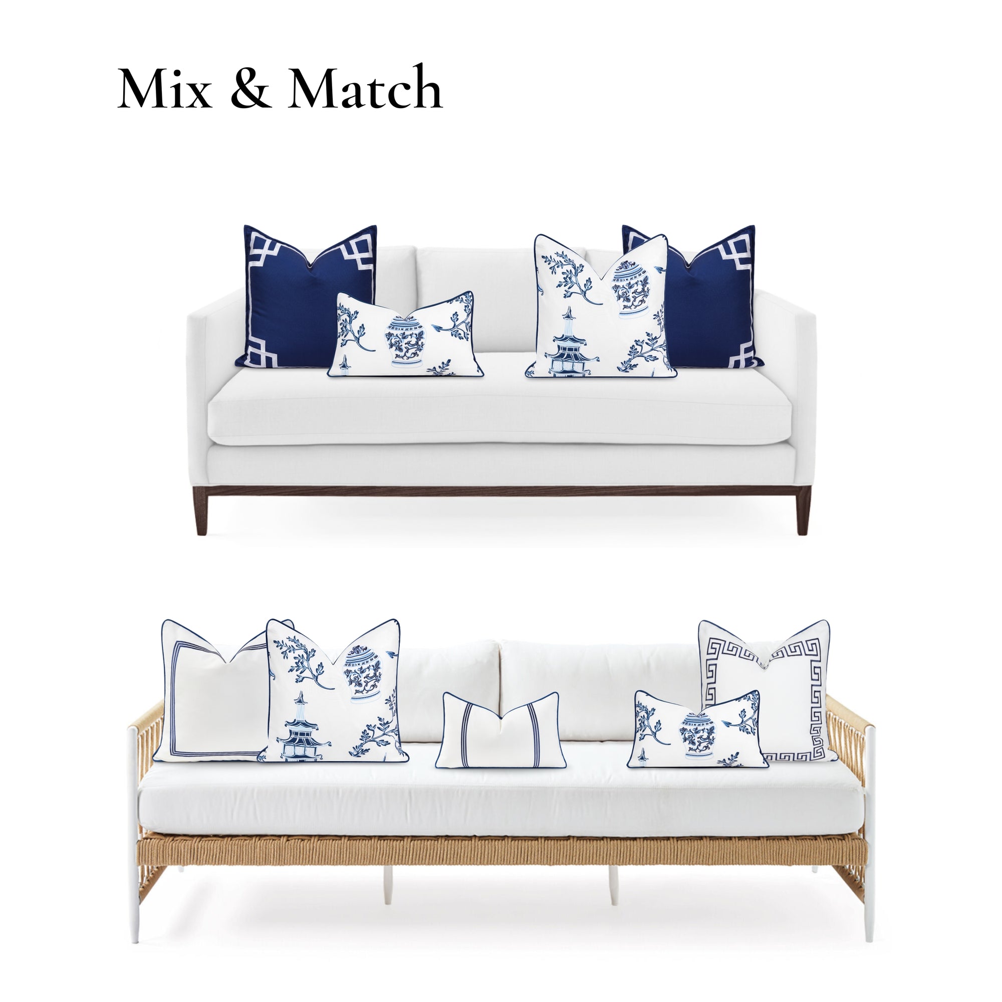 Coastal Pillow Cover
