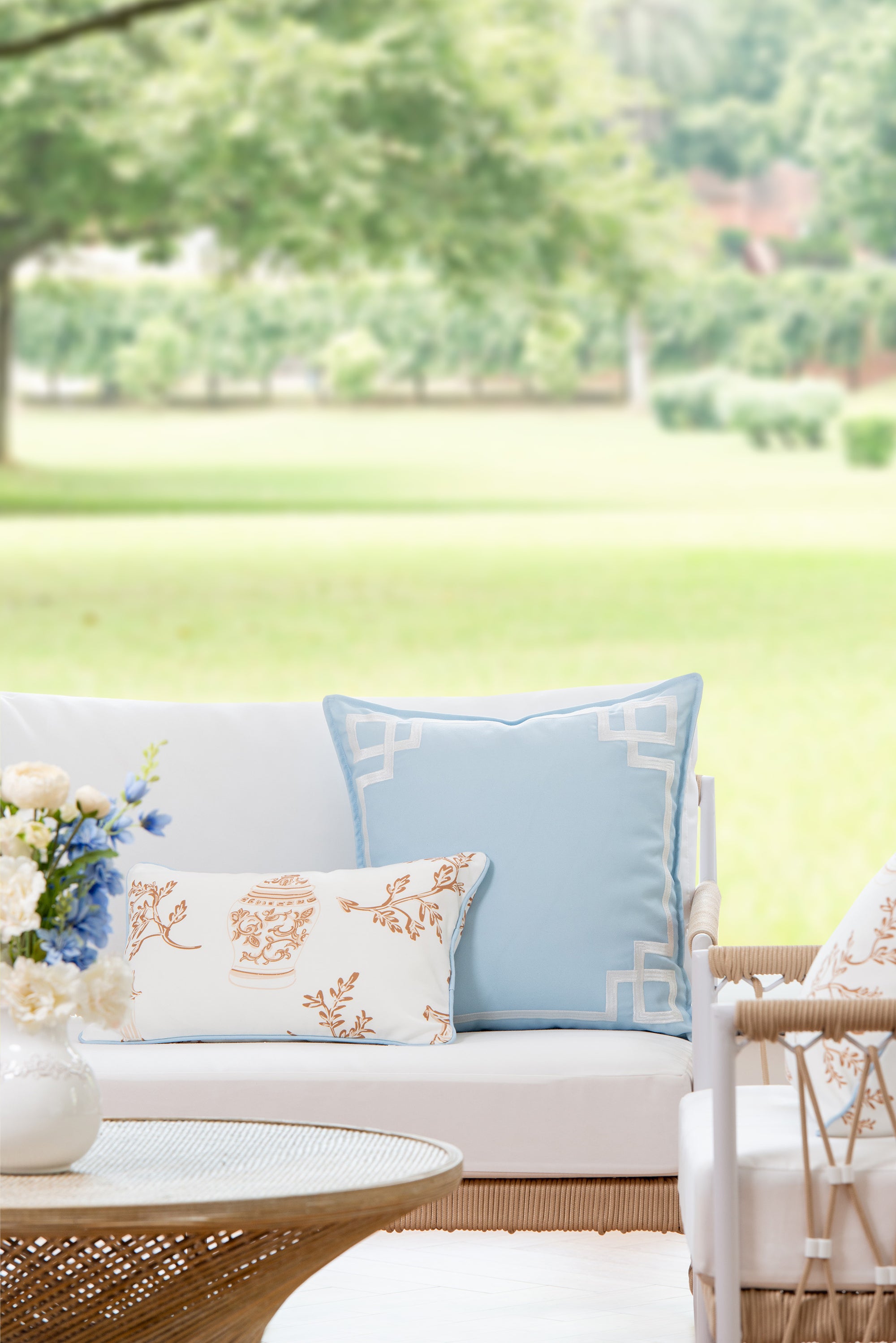 Chinoiserie Pillow Cover