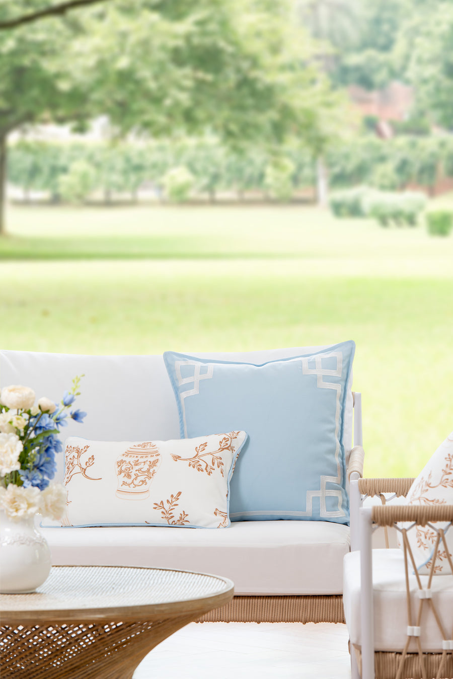 Chinoiserie Pillow Cover