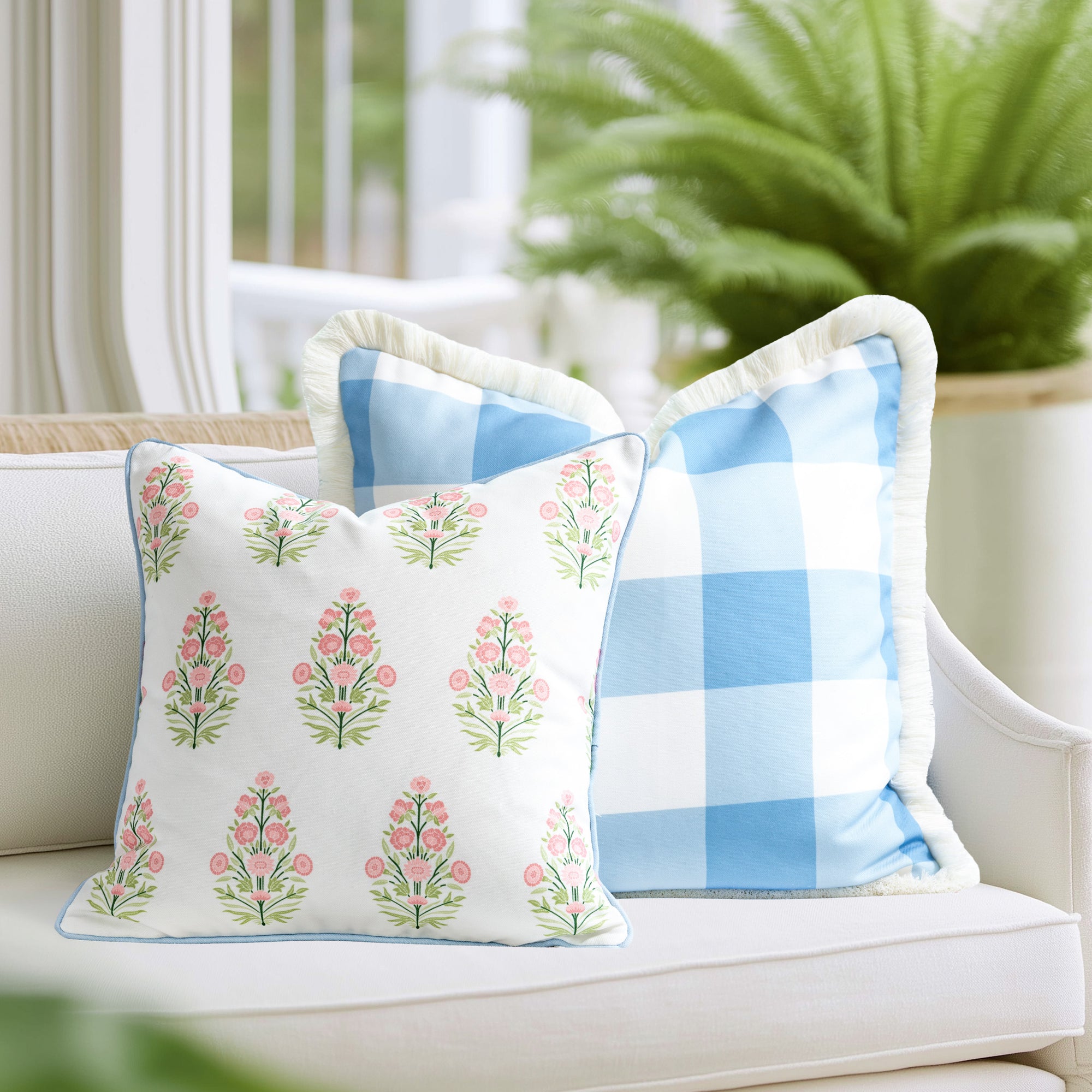 Coastal Throw Pillow Cover