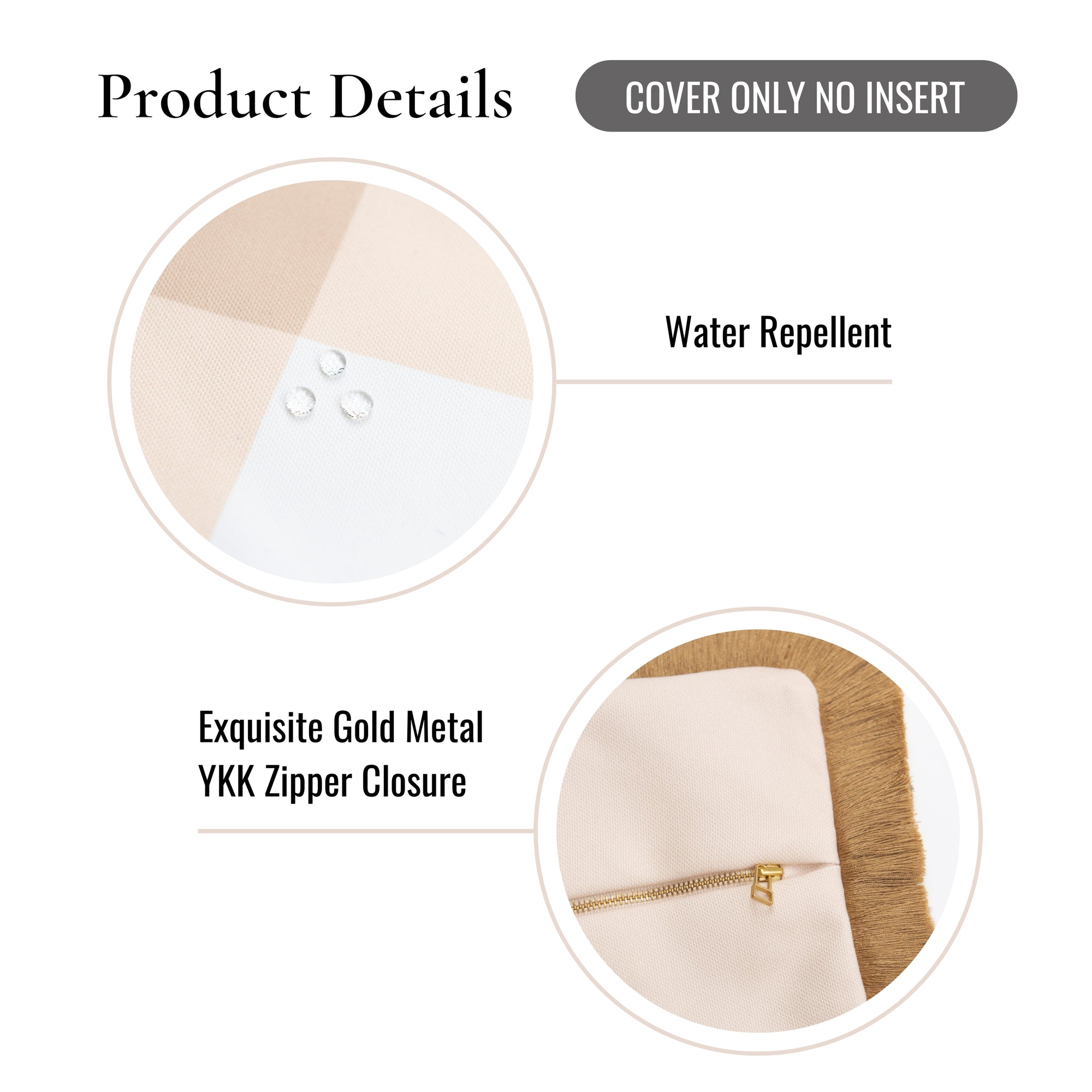 Weather Resistant Pillow Cover