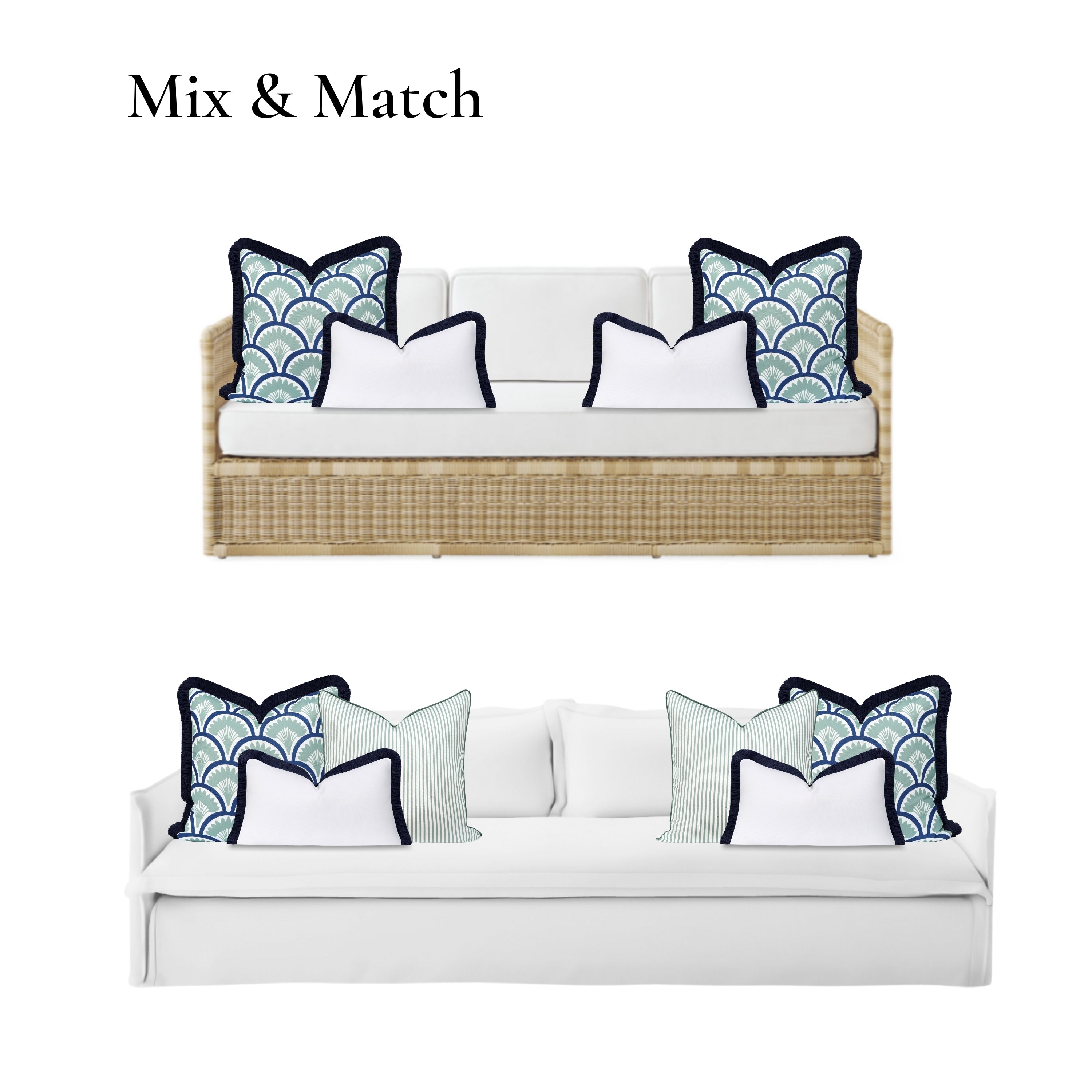 Hofdeco Coastbay Lumbar Pillow Cover - Thumbnail 4