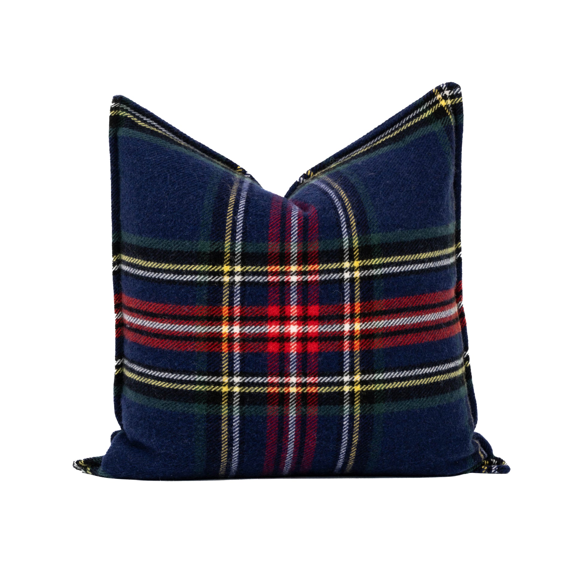 Festive Decorative Christmas Pillow Cover, Royal Stewart Tartan
