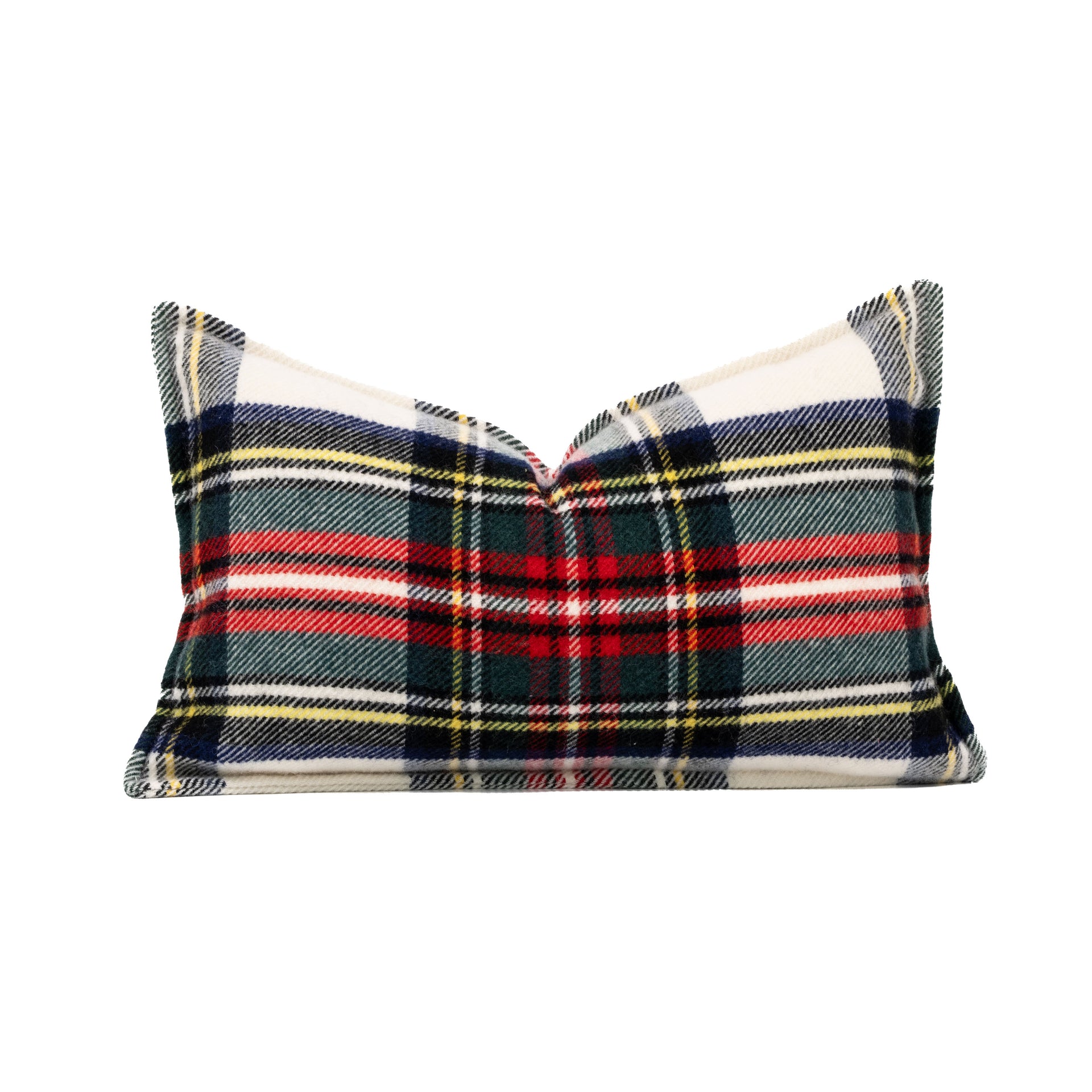 Sophisticated Decorative Christmas Lumbar Pillow Cover, Royal