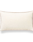 Asper, Merino Wool Blend Boucle Pillow Cover, Beige Classic Camel, 12"x20"
