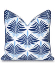Sanpalo, Indoor/Outdoor Navy Blue Accent Pillow Cover, with Piping, 20"x20"