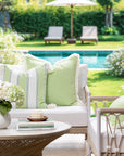 Coastbay, Outdoor Performance Fabric By The Yard 57", Solid Green