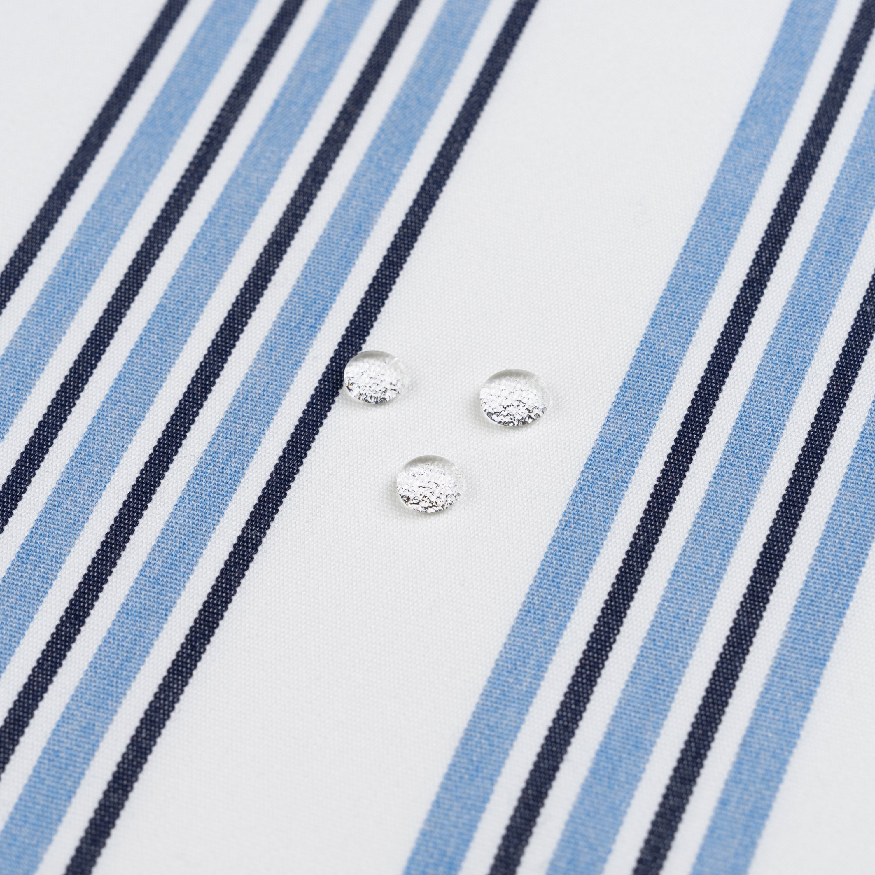 Blue Stripe Outdoor Fabric By The Yard | Hofdeco