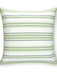 Hamptisse, Outdoor Performance Grass Green Waterproof Pillow Cover, with Piping, 20"x20"