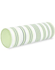 Hamptisse, Outdoor Performance Grass Green Bolster Pillow Cover, with Piping, 6"x20"