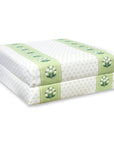 Charlivale, Indoor/Outdoor Grass Green Seat Cushion Covers, with Piping, 24"x24"x4"