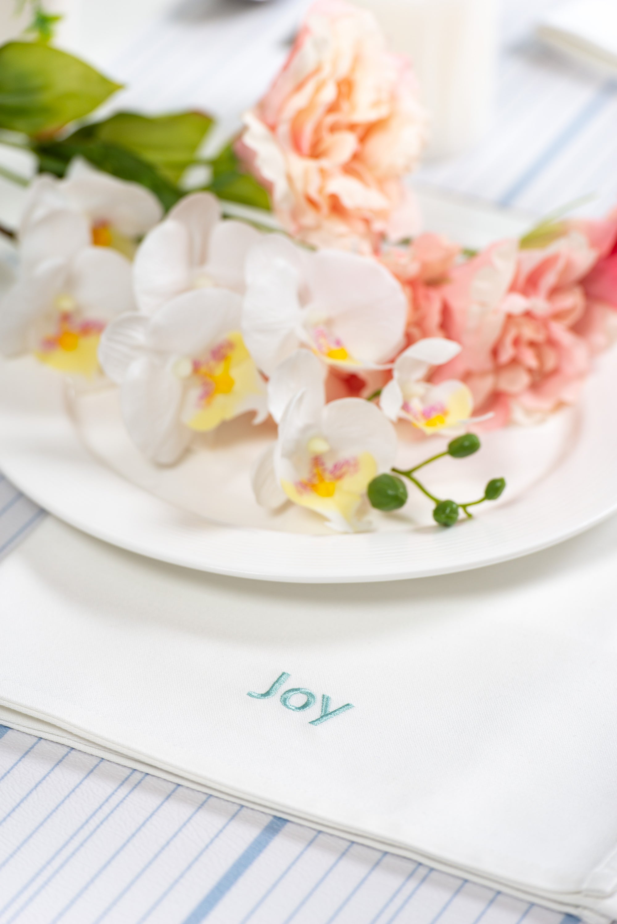 Cotton napkins for Christmas