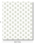Barbelle Hydrangea, Indoor/Outdoor Fabric By The Yard 57", Sage Green