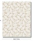 Corolla Palm Leaves, Indoor/Outdoor Fabric By The Yard 57", Sand Beige