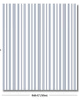 Hamptisse Bayside Stripes, Outdoor Performance Fabric By The Yard 57", Azure Blue/Indigo