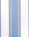 Seabourne Harbor Stripes, Outdoor Performance Fabric By The Yard 57", Azure Blue/Indigo
