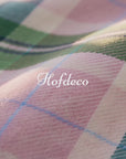 Chatham Windowpane, Merino Wool Cozy Throw Blanket, Sage Green, 50"x70"