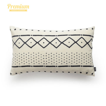 bogolan mudcloth cushion cover