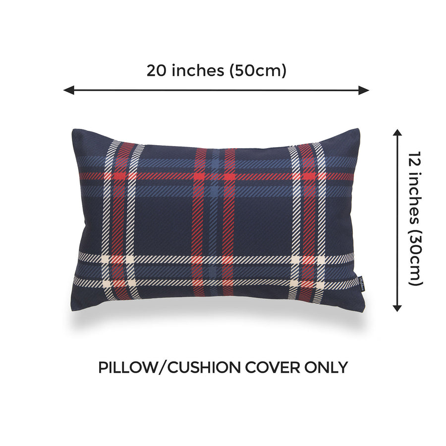 Navy christmas pillows sale