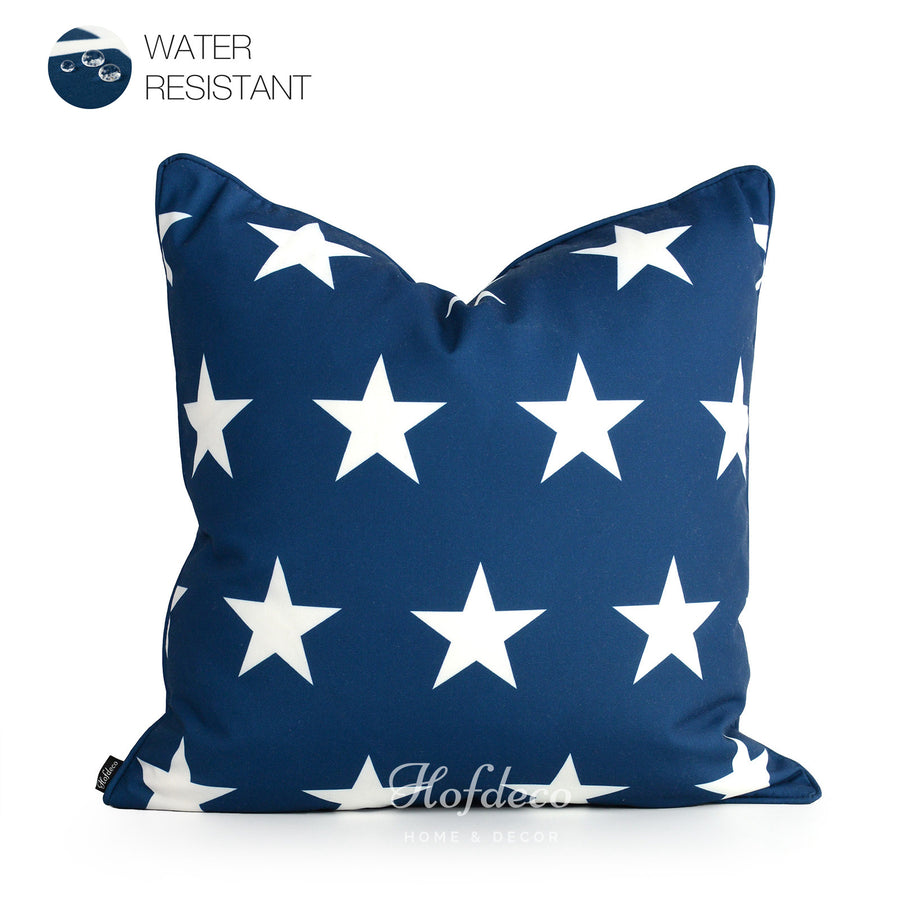 Americana outdoor pillow cases
