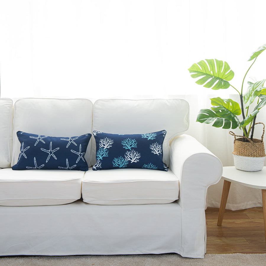 decorative beach pillow