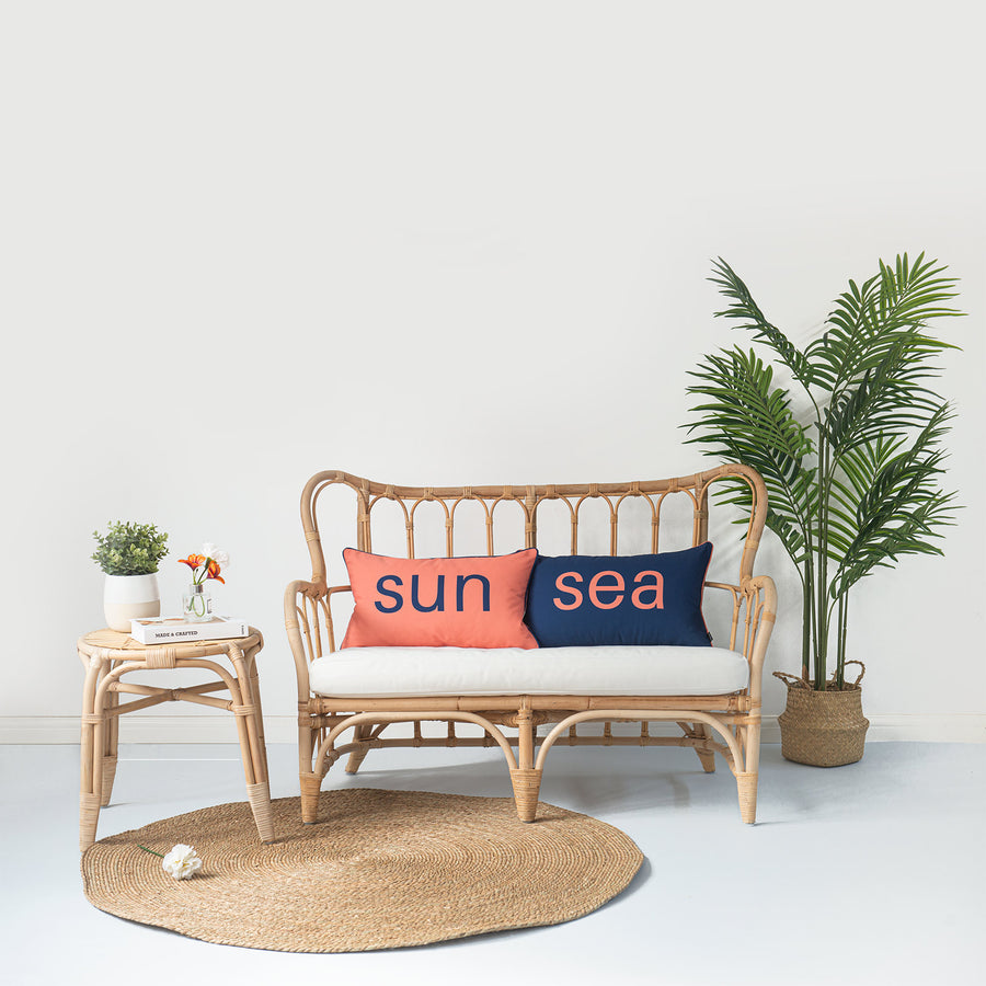 beach throw pillow