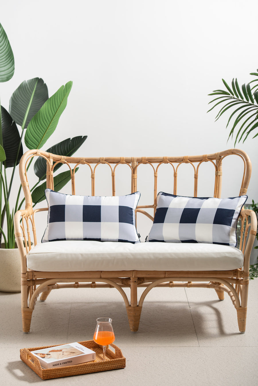 navy pillow covers
