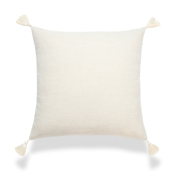 neutral throw pillow
