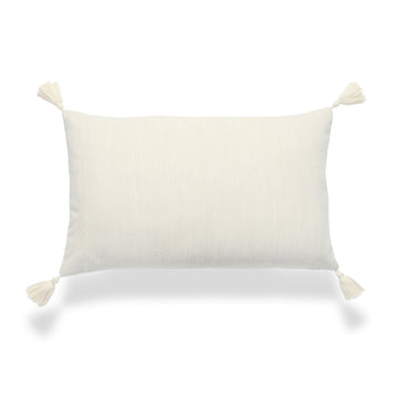 neutral throw pillow