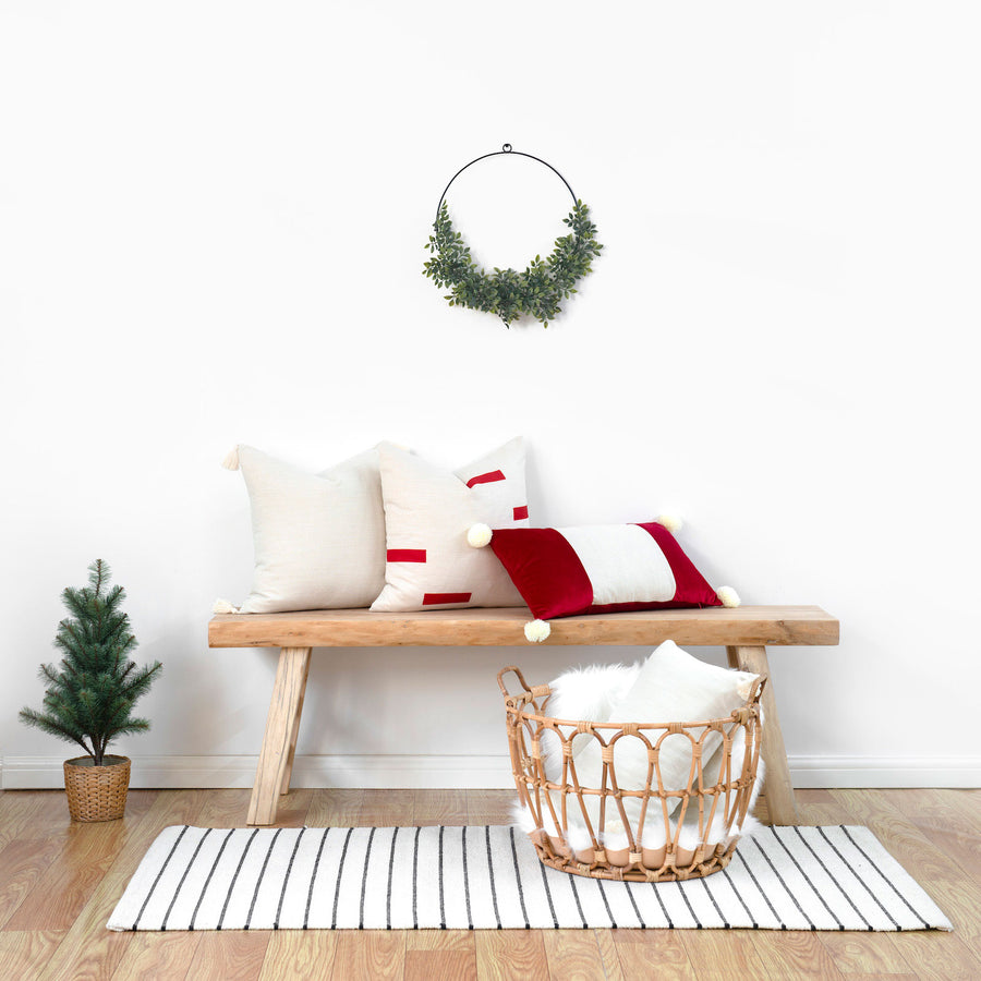 pom pom pillow