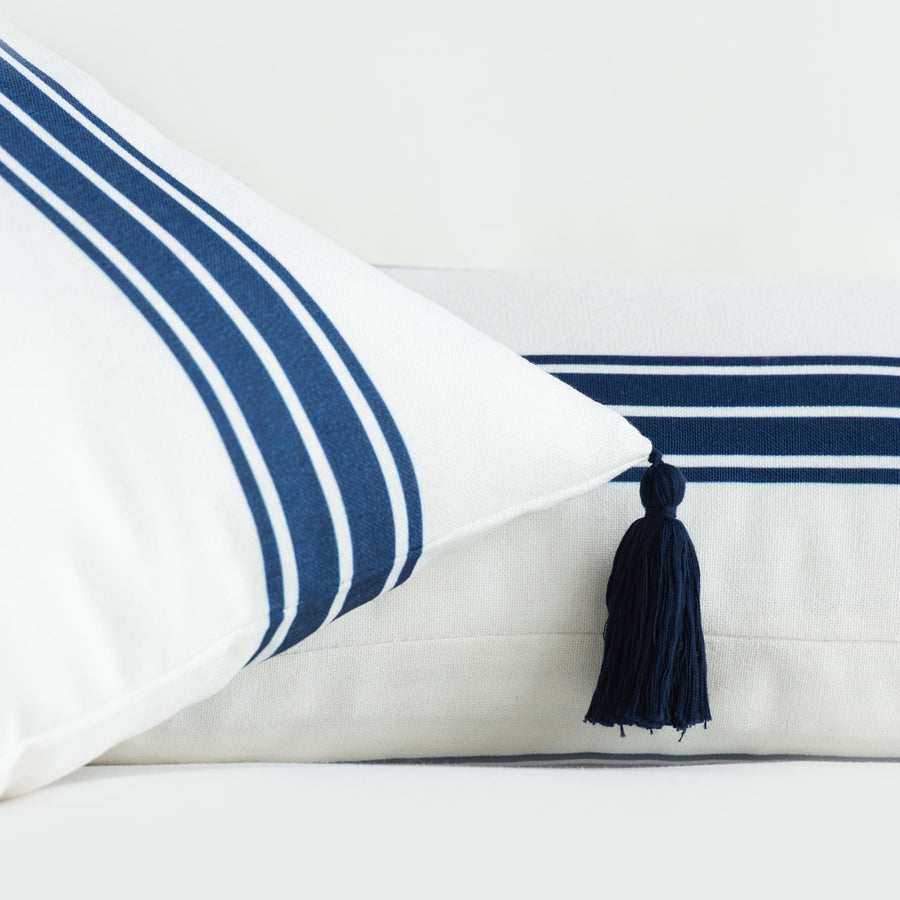 navy blue outdoor pillows