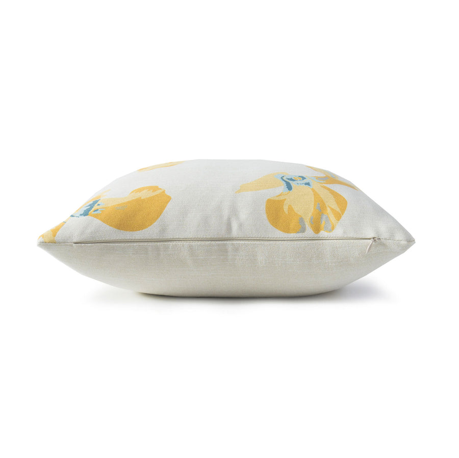 flower throw pillow