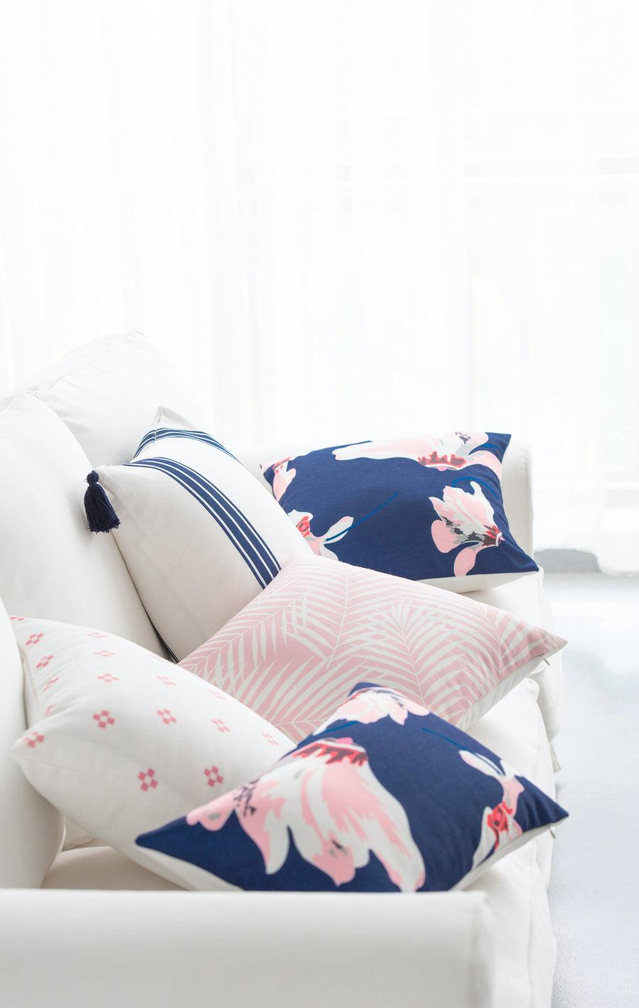pink outdoor pillows