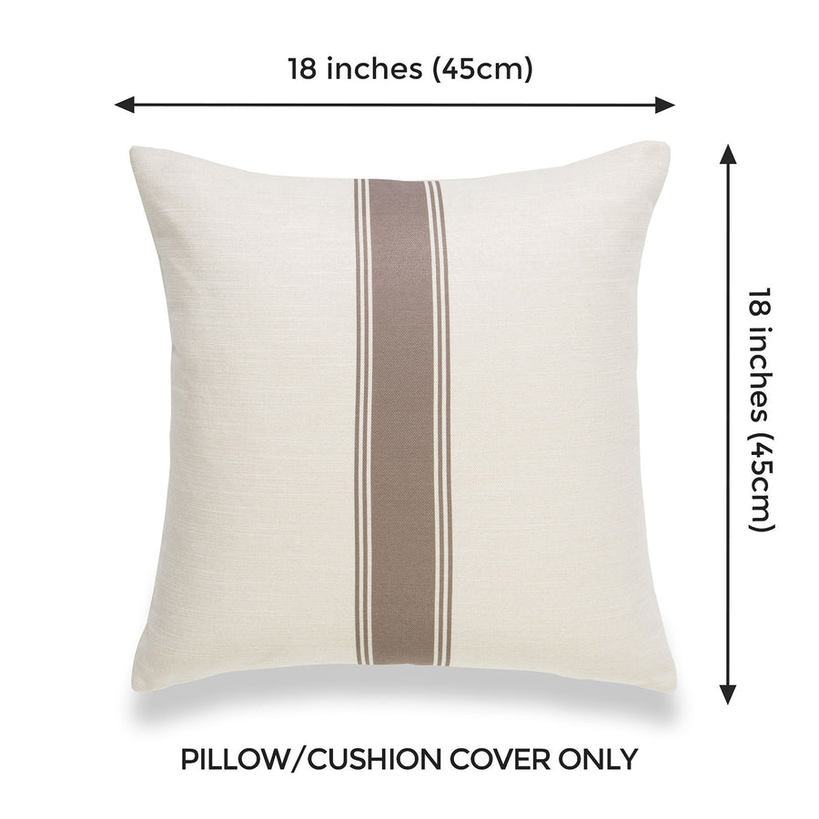 brown throw pillows